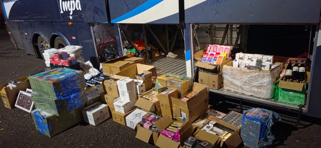 pm-rodoviaria-apreende-r$-850-mil-em-eletronicos-e-mercadorias-sem-documentacao-fiscal-no-interior-de-sp